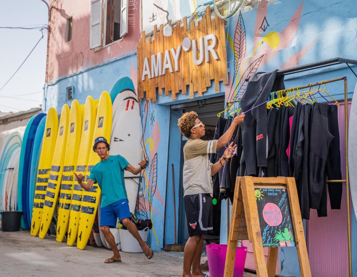 Amayour Surf Hostel タガズー エクステリア 写真